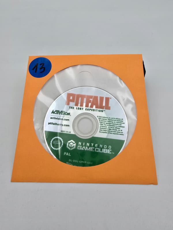 NINTENDO GAMECUBE PITFALL: THE LOST EXPEDITION