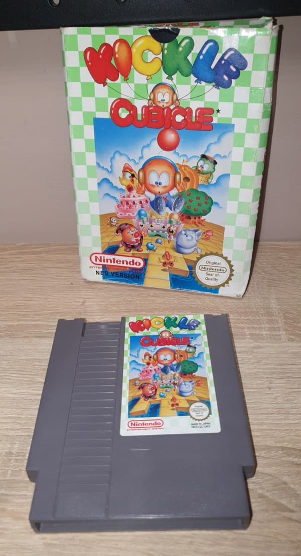KICKLE CUBICLE – NINTENDO NES PAL AND A BOX DB