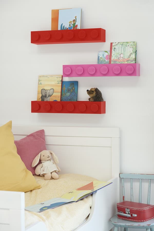 LEGO 41121739 PINK WALL-MOUNTED SHELF