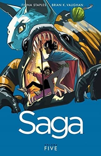 Saga Volume 5 by Brian K. Vaughan