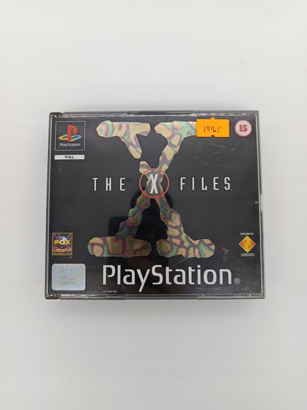 The X-Files PlayStation (PSX) boxed version