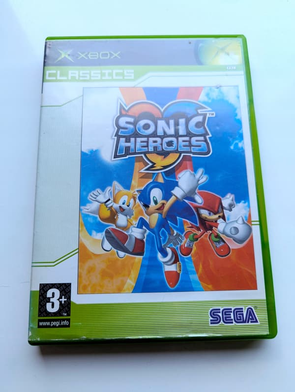 *** SONIC HEROES XBOX CLASSIC *** 3AAA