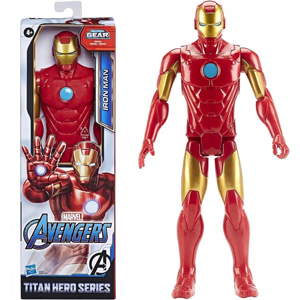 HASBRO IRON MAN ARTICULATED FIGURE 30cm E7873 BLAST