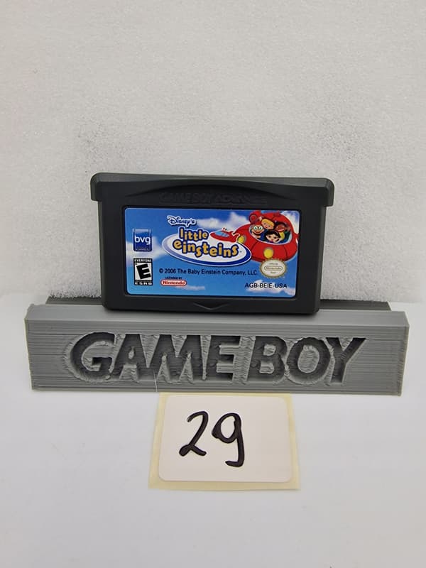 GAME BOY ADVANCE LITTLE EINSTEINS ORIGINAL