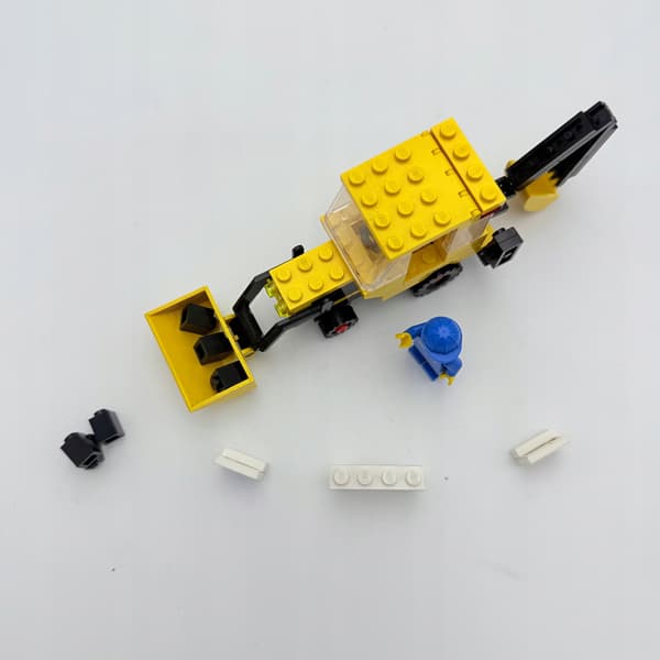 Lego Town 6686 – backhoe + instructions