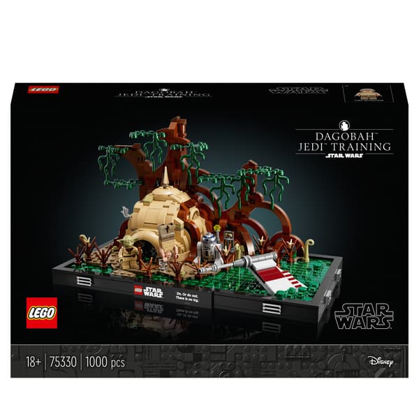LEGO 75330 Star Wars – Diorama: Jedi Training on Dagobah – New set