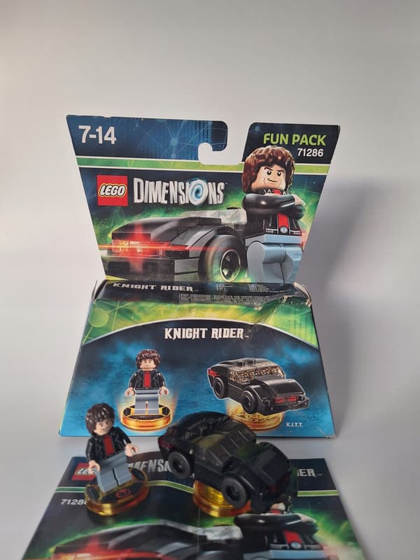 LEGO DIMENSIONS 71286 FUN PACK KNIGHT RIDER MICHAEL KNIGHT K.I.T.T.