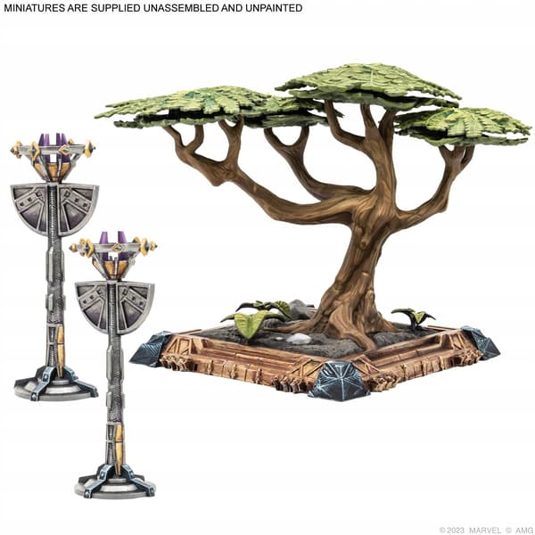 Marvel: Crisis Protocol – Kingdom of Wakanda Terrain Pack