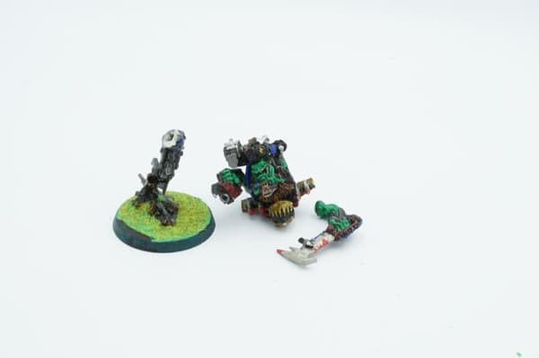 Warhammer 40k Orks Ork Boss Zagstruk metal figurine