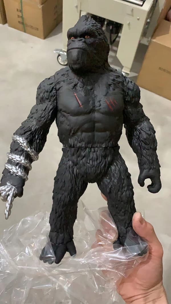 31cm Godzilla vs King Kong film – monkey skull kkm