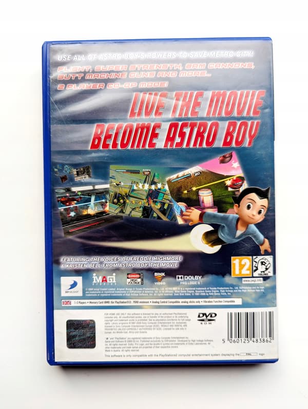 *** ASTRO BOY THE VIDEO GAME PLAYSTATION 2 PS2 PSX *** 3AAA