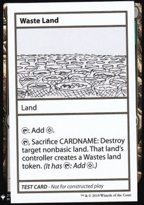 Magic: The Gathering Waste Land
