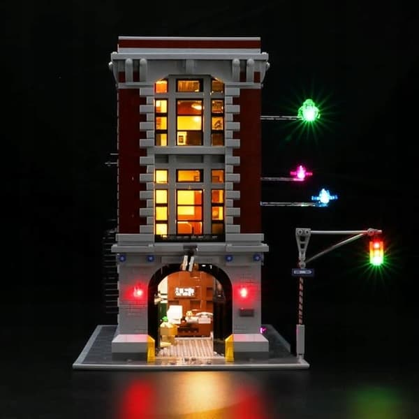 BRIKSMAX LED Lighting Set for the LEGO Ghostbusters Fire Station