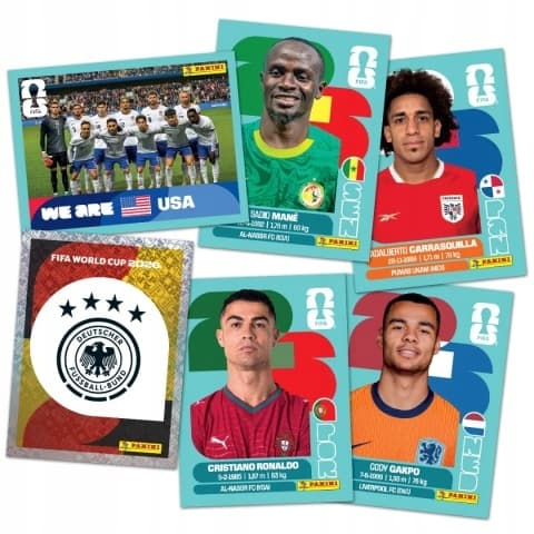 SMALL FIFA WORLD CUP 2026 TIN + STICKERS