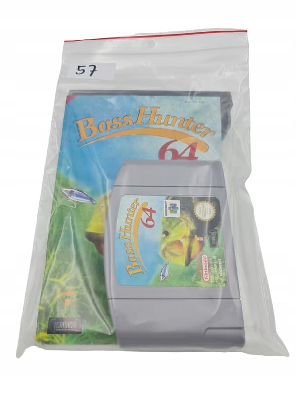 NINTENDO 64 BASS HUNTER 64