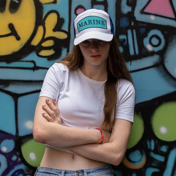 Marine baseball cap, One Piece
