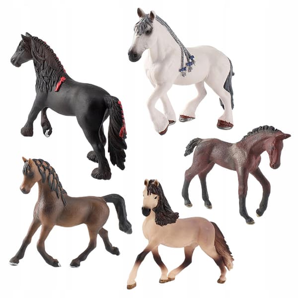 Horse model Learning Educational toy Animal model Figures Baking set
