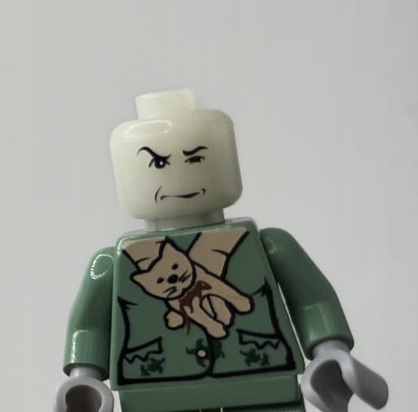 LEGO Harry Potter Figure: Professor Severus Snape Boggart hp044 DEFECT