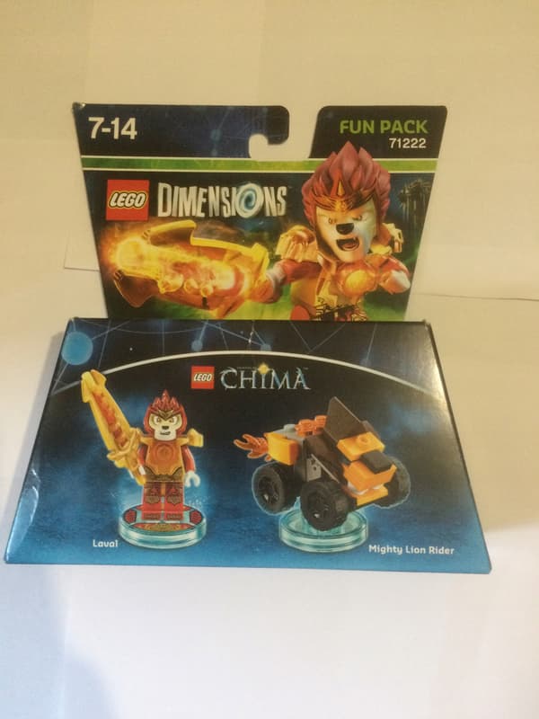 LEGO DIMENSIONS CHIMA LAVAL FUN PACK