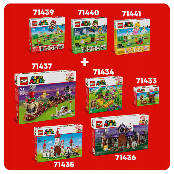 LEGO Super Mario 71436 King Boo’s Haunted Mansion