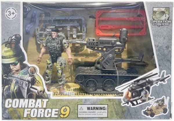 Combat Force 9 Military Set – Operation Storm Wind