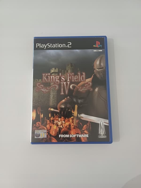 King's Field IV for PlayStation 2 (PS2) – boxed version
