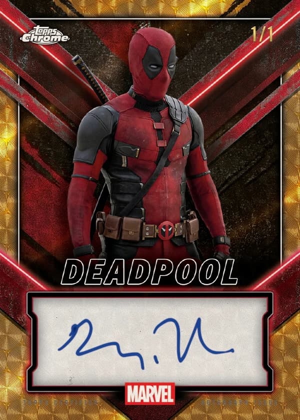 2025 Topps Chrome Deadpool Value Box