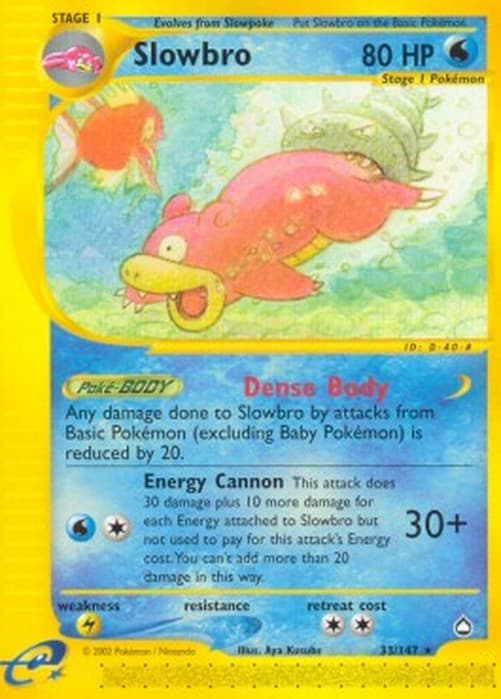 Pokemon TCG Slowbro