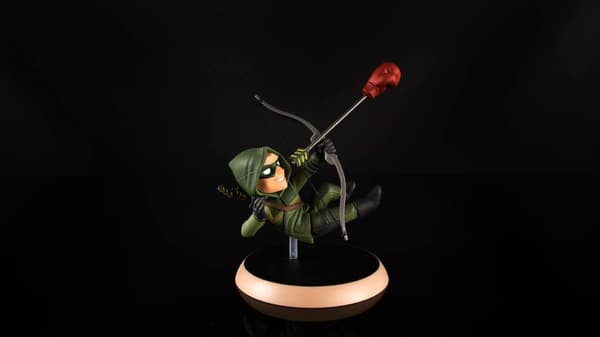 QFIG! GREEN ARROW DC COMICS LICENSED FIGURINE 9CM