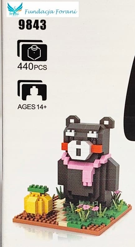 MINISO Kumamon Diamond Blocks (9843)