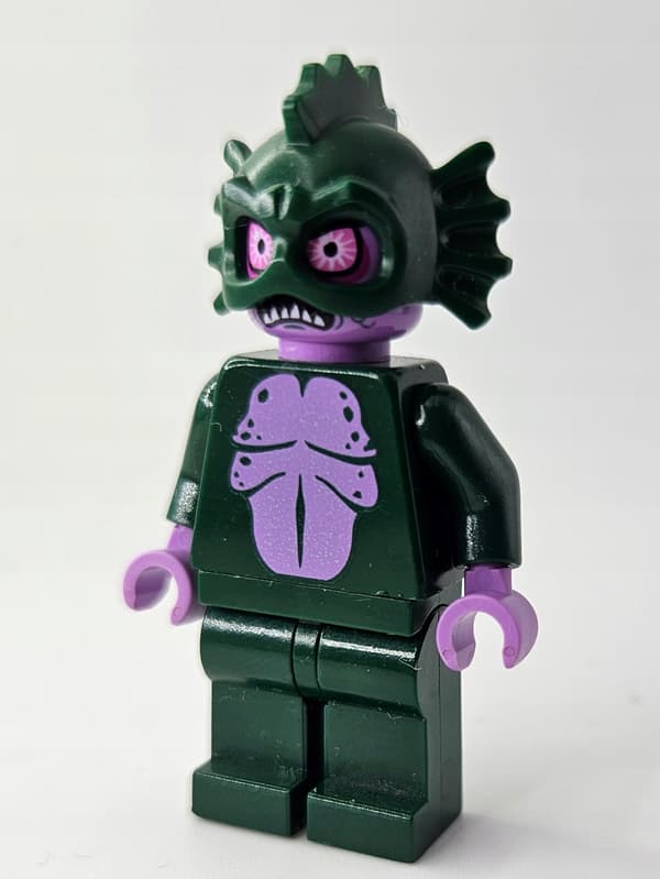 LEGO FIGURE Scooby-Doo scd014 Swamp Monster / Mr Brown DEFECT /
