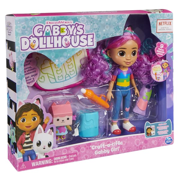 Spin Master Gabi’s Cat House Set: Rainbow Art Set + ACCESSORIES