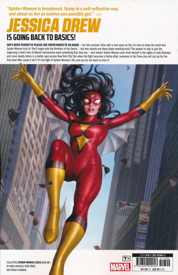 TD3 SPIDER-WOMAN TP VOL 03 BACK TO BASICS