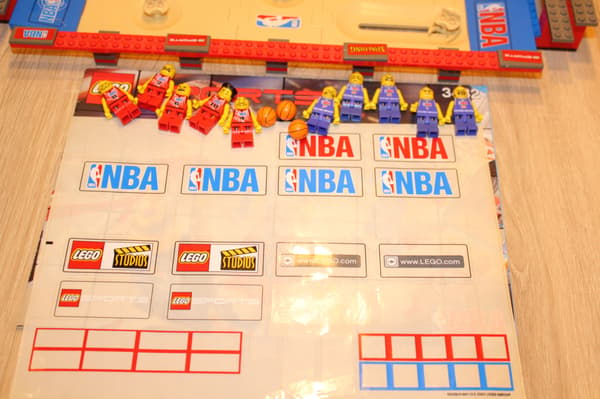 LEGO SPORT NBA 3432 INSTRUCTIONS: NBA Challenge – A UNIQUE SET