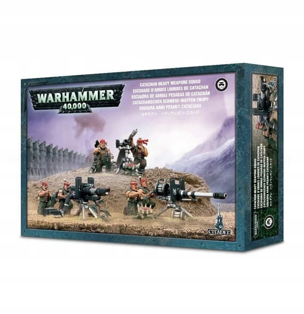 ASTRA MILLITARUM Catachan Heavy Weapon Squad
