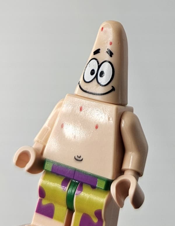 Lego Figure bob002 SpongeBob Patrick DEFECT /