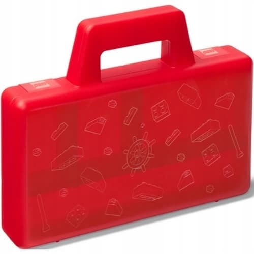 LEGO TO-GO storage box – red