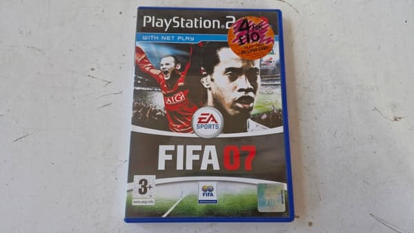 FIFA 07 PS2 GAME – ENGLISH EDITION IN A GWR BOX
