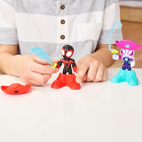 Miles Morales Ghost-Spider action figures – Pirates, 7.6cm