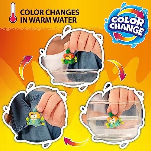 SUPERTHINGS Mutant Battle Series – Pack of 6, includes 4 SuperThings (1 sil