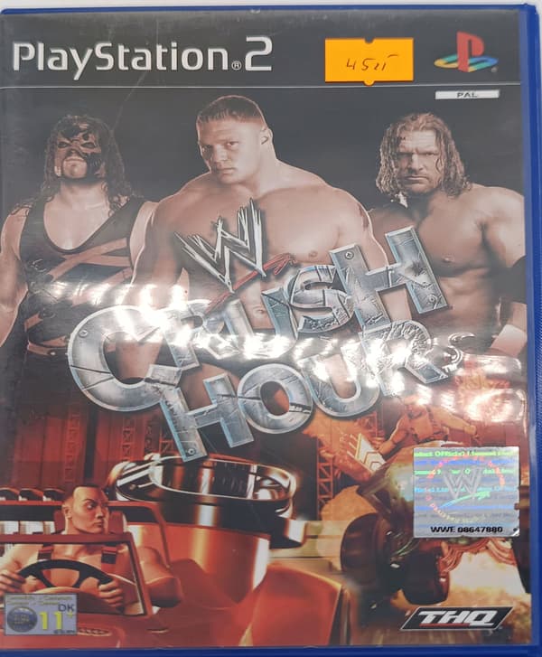 WWE Crush Hour for PlayStation 2 (PS2) – boxed version