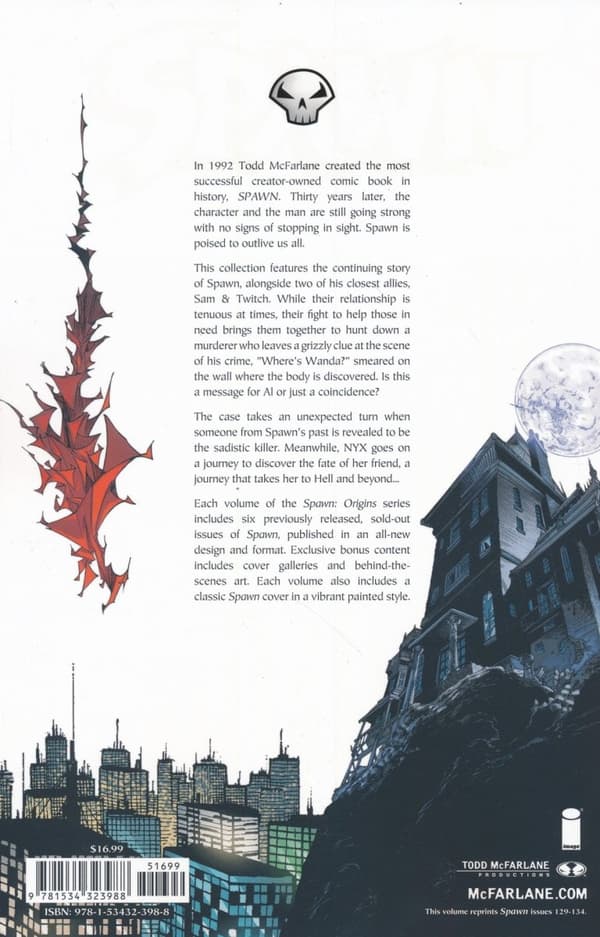 Spawn Origins, Volume 22 by Todd McFarlane and Holguin