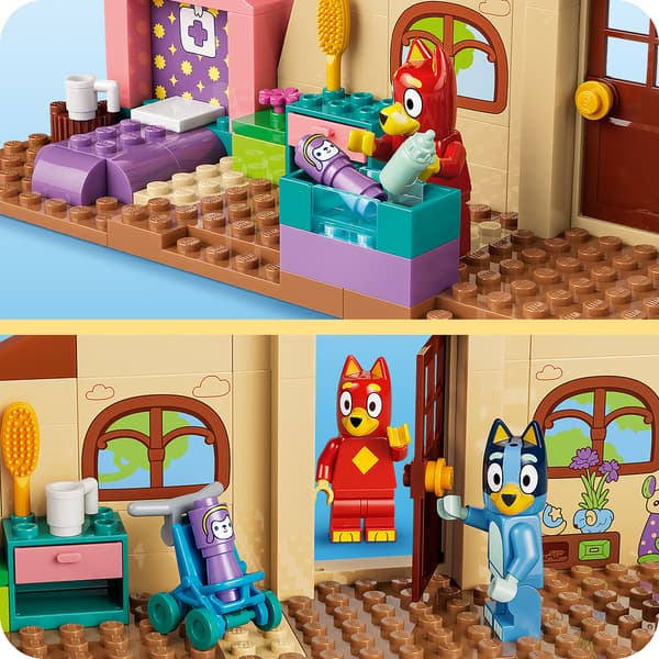 LEGO Bluey 11221 School with Ryżyk and Blue