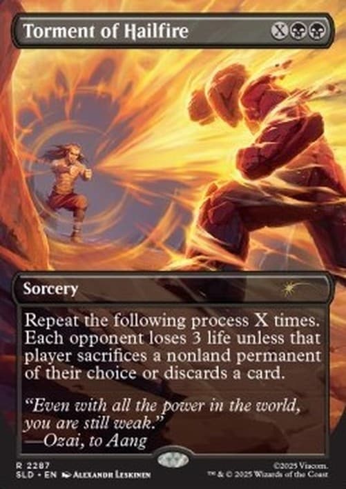 Magic: The Gathering Torment of Hailfire