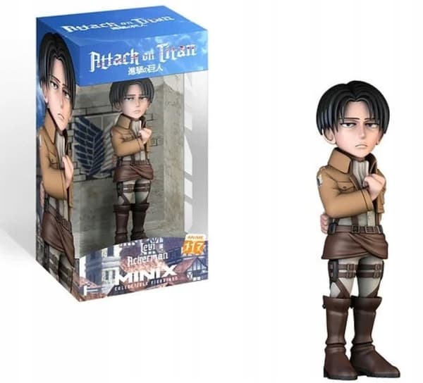 Minix ‘Attack on Titan’ Levi Ackerman Figurine, 12cm