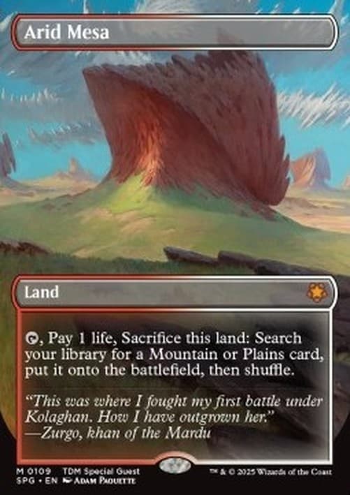 Magic: The Gathering Arid Mesa