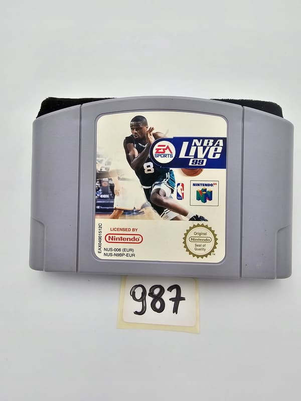 NINTENDO 64 NBA LIVE 99 ORIGINAL