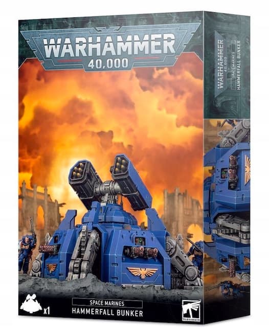 Warhammer 40 000 Space Marines Hammerfall-bunkeren