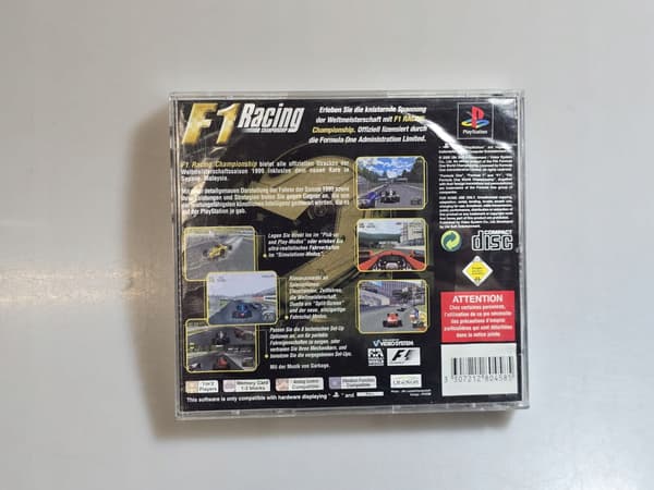F1 RACING CHAMPIONSHIP PS1