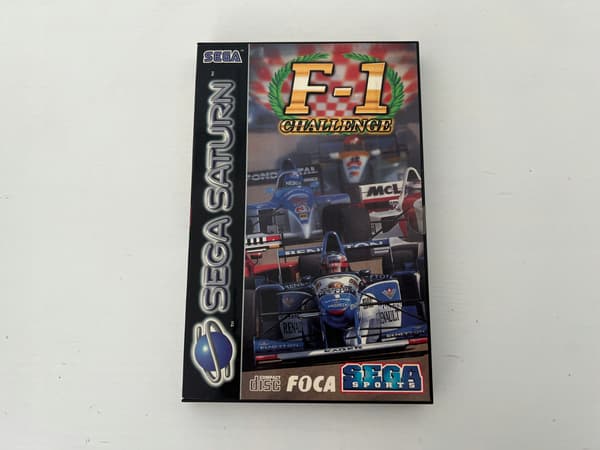 F1 CHALLENGE game – complete, SEGA SATURN
